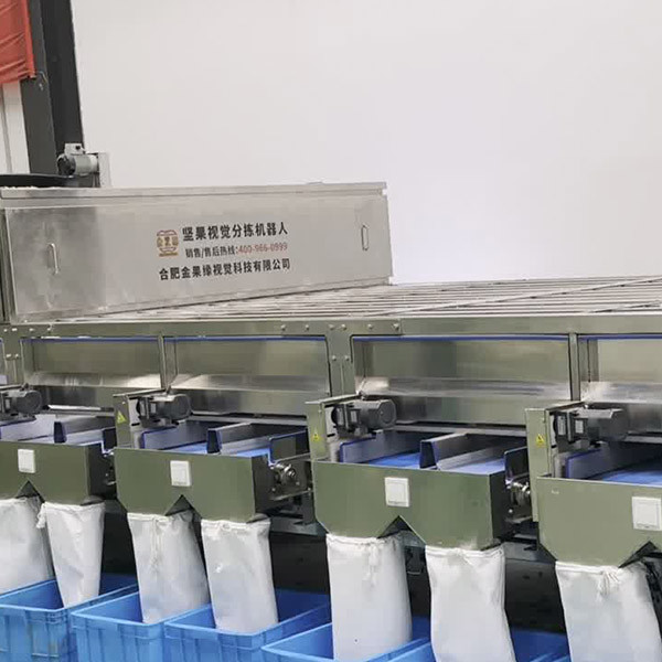 360° 視覚検査 380V 1T 出力 ピスタチオの分類機