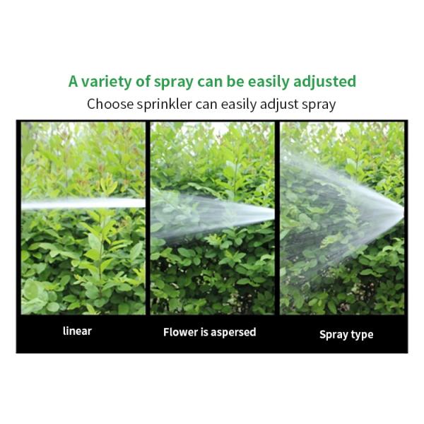 Brass Home Extension Hose High Pressure Garden Water Guns Set Car Washer 3/4 inch Diameter