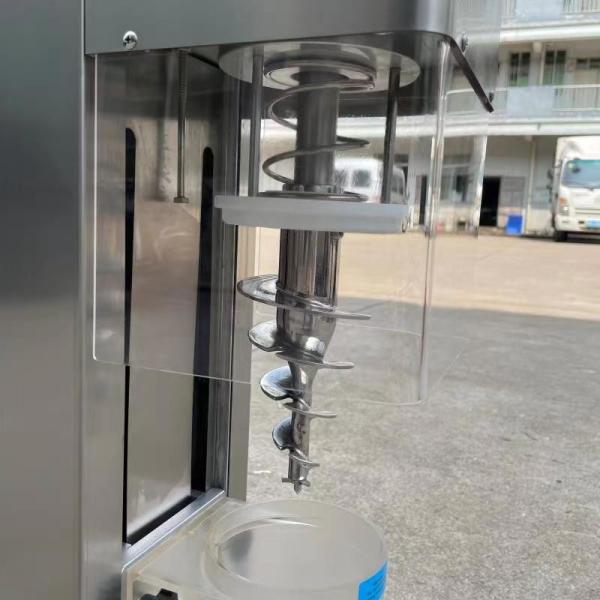 Convenient Ice Cream Blender Machine Smooth Operation Frozen Yogurt Mixing Machine