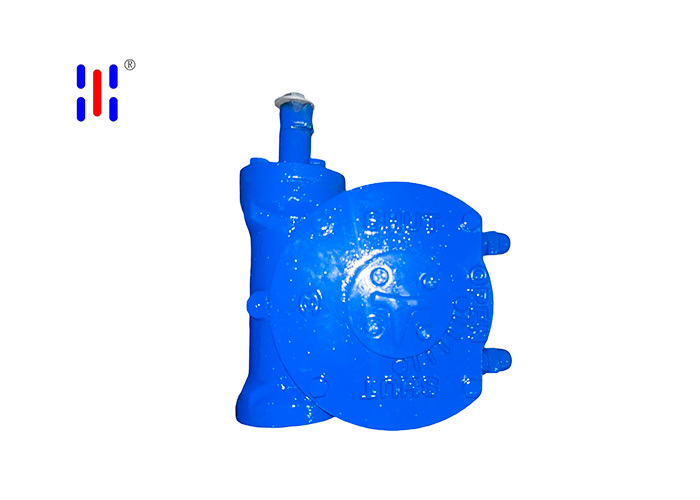 Triple Offset Butterfly Valve Textile Process DN150 PN16 WCB Cast Worm Flanged Hard Seal