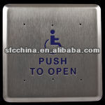 Anti- removal 4.75" with logo push to open or push to exit