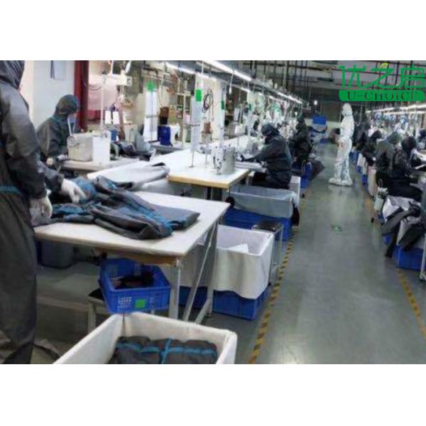 Dust Proof Disposable Coveralls With Hood And Boots Waterproof Isolation