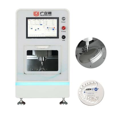 Velocidade de precisão Cinco eixos Dental Máquina de fresagem de zircônio Laboratório Dental