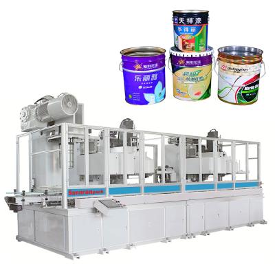 Tin Can Making Machine For químico Pail Producing