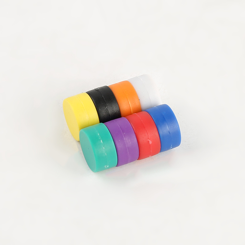 Pin нажима D12.7x6.35mm пластиковый покрытый магнитный