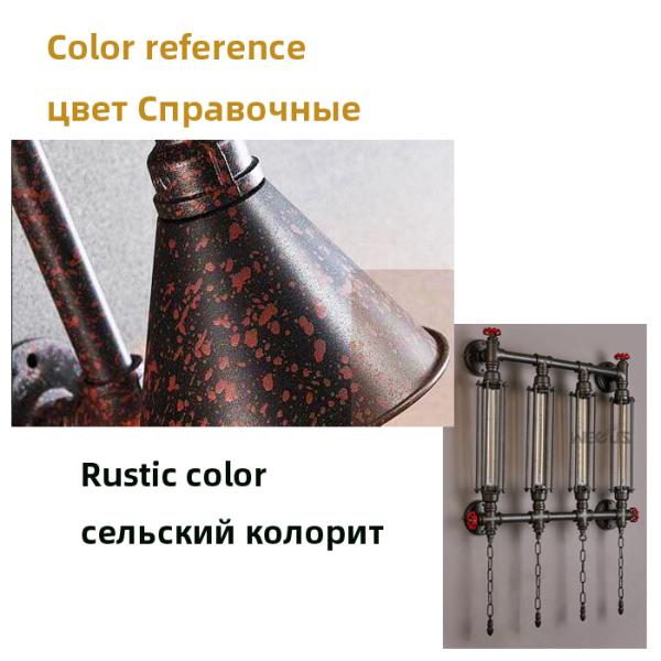 Industry wind amercian vintage style pipe wall lamp steam punk lamp (WH-VR-37)