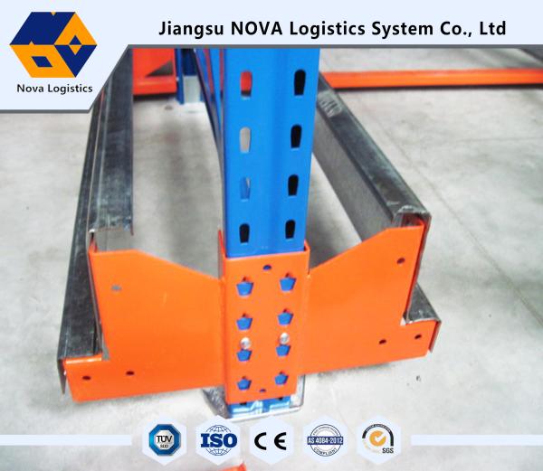 Selective Heavy Duty Shuttle Metal Pallet Racks warehouse shelving Steel Q235