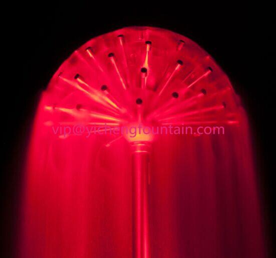 Hemisphere Fountain Nozzle Crystal Ball Water Fountain Nozzles Brass / Chrome Material
