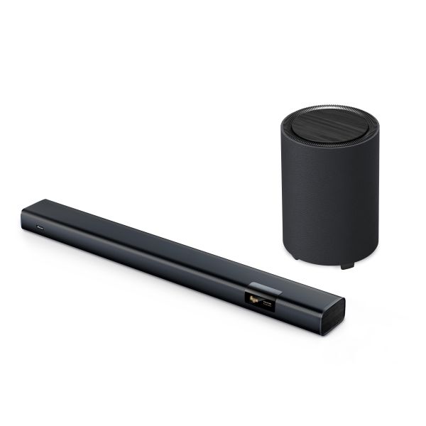 Aiue Tv Soundbar With Subwoofer Heavy Bass High Power Wireless Remote Control TV Bluetooth Speaker