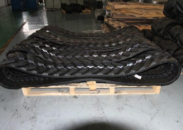 400mm Rubber Digger Tracks 400*72.5W*72 Wide for Construction Machine Parts