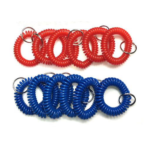 TPU Plastic Wrist Coil Key Holder