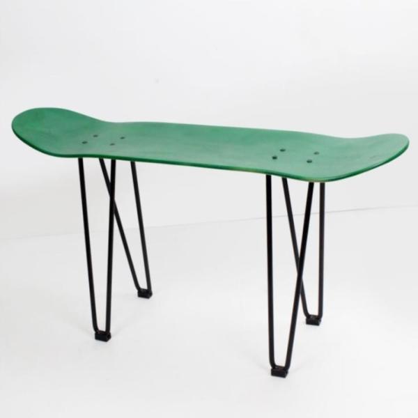 YOBANG New skateboard coffee stool table chair Iron leg funny furniture OEM sale