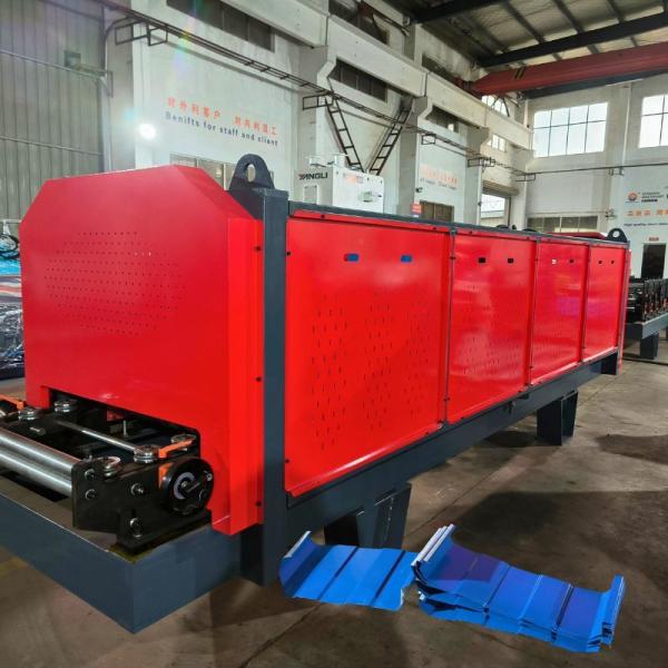 Hidden Clips Model Calibre 24 SSR (Standing Sean Roof) Kr-18 Sheet Roll Forming Machine