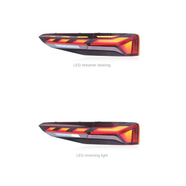Demillon Rear Turn Taillights 2017-2020 for Audi A5 Taillight Assembly Modified with New LED Driving Lights