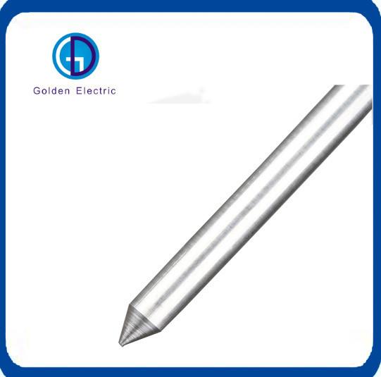 ISO9001 Certified Round Stainless Steel Ground Rods for Electrical Equipment Grounding