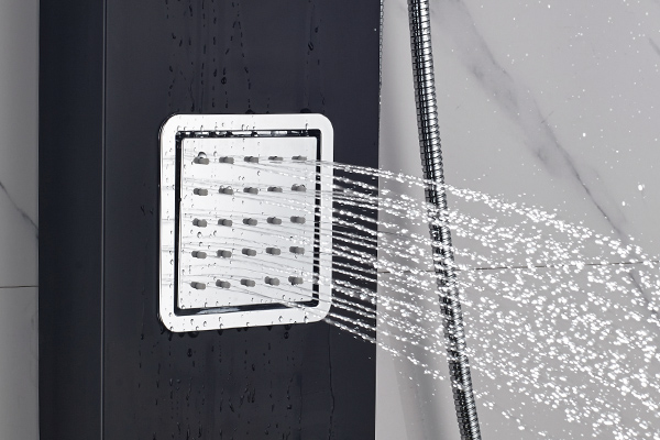 ROVATE 304 Stainless Steel Wall Mount Shower Panel With Body Shower Jets