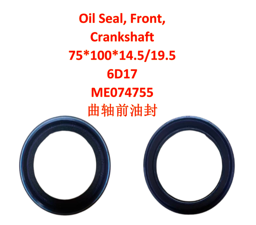 Me074755 Front Crankshaft Oil Seal Size 75*100/105*14/20
