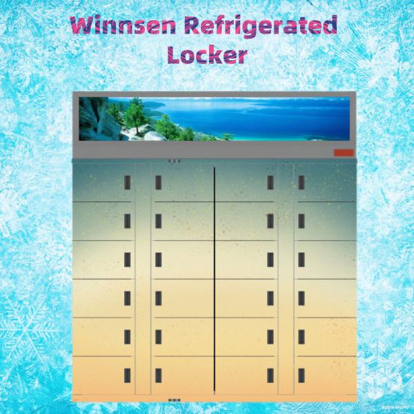 Шкафчик товаров шкафчика Winnsen Refrigerated овощем умный электронный