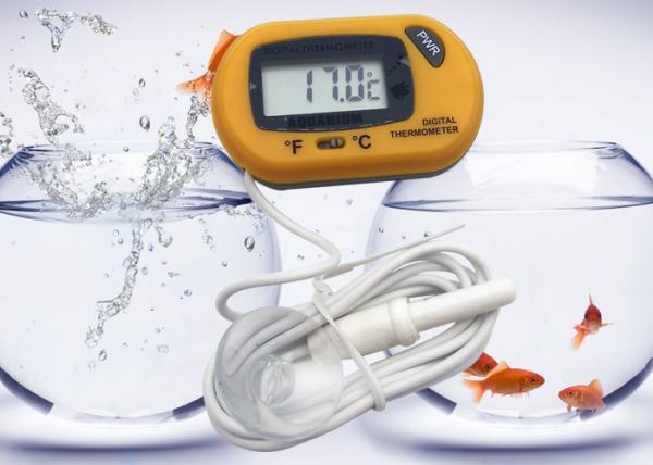 Aquarium Instant Read Waterproof Digital Thermometer ABS Plastic Material Compact Design