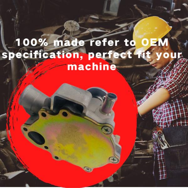 3024C 3013 Excavator Heavy Duty Water Pump Fits 4394992