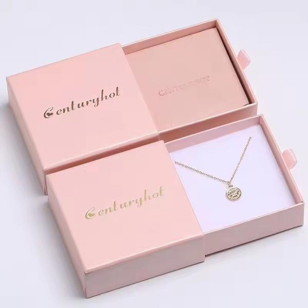 Recyclable Jewelry Packaging Box Earrings And Necklaces Cardboard Jewelry Gift Boxes