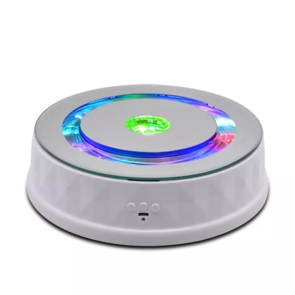 23cm Exquisite Rotating Led Display Stand 360 Degree Rotating Turntable Display Stand