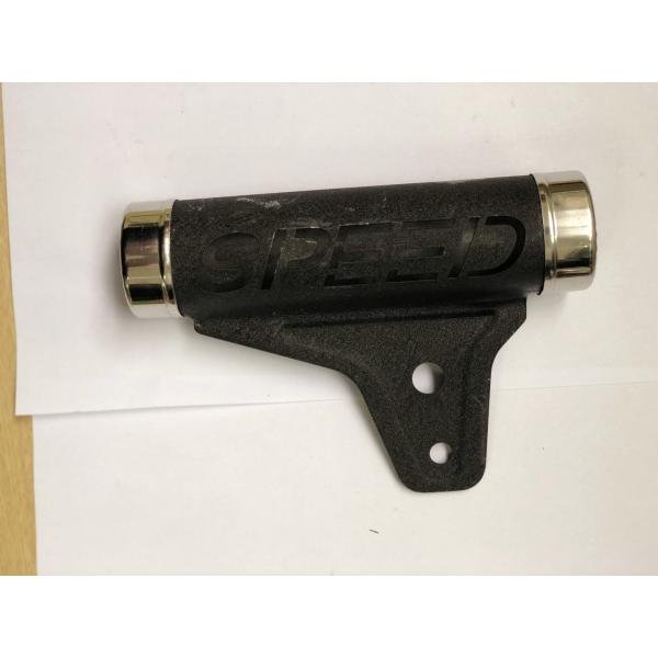 Blue Light Ear Electric Rickshaw Parts Iron Lettering 31mm 43mm Long Life