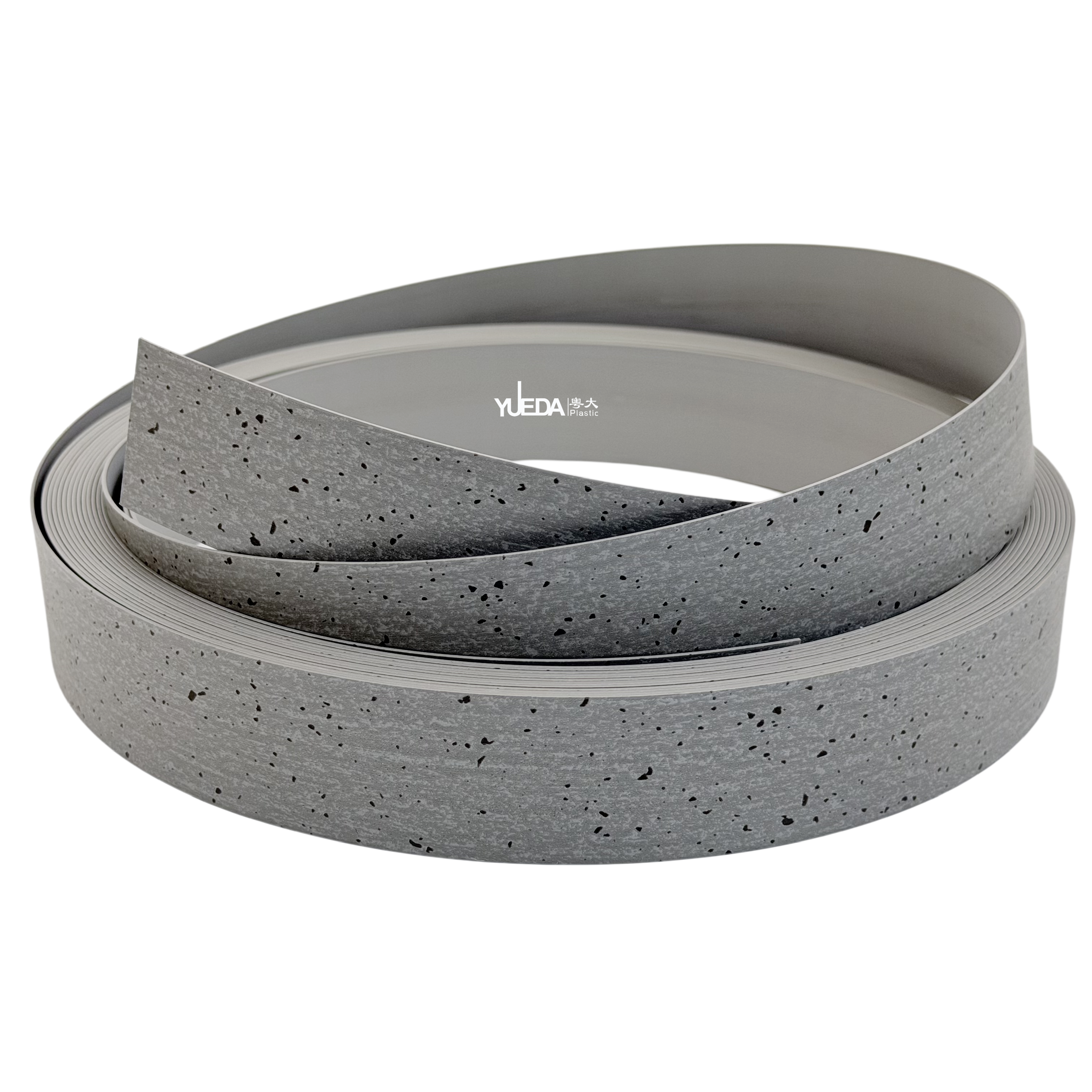 Concrete Grey Speckled PVC Edge Banding | YUEDA Furniture Edge Trim
