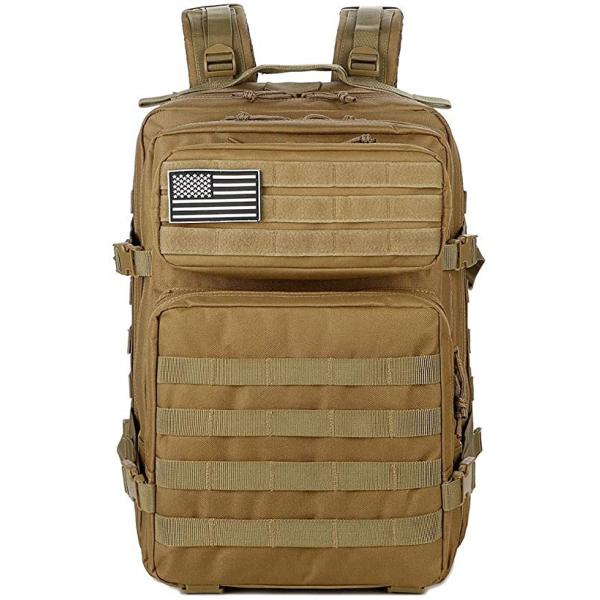 900D Oxford Molle System Backpack 42L Camouflage Military Black Backpack