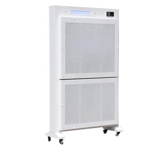 Hospital-Grade Air Disinfection Screen with HEPA+UV-C Kill Rate and 120W Output Power for ISO 14644 Certified Environments