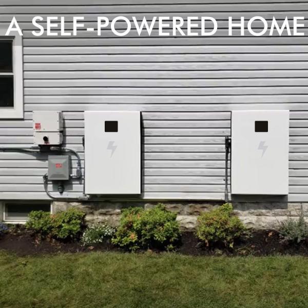 Durable LCD Powerwall Battery Storage , Multiscene Solar Panels Powerwall