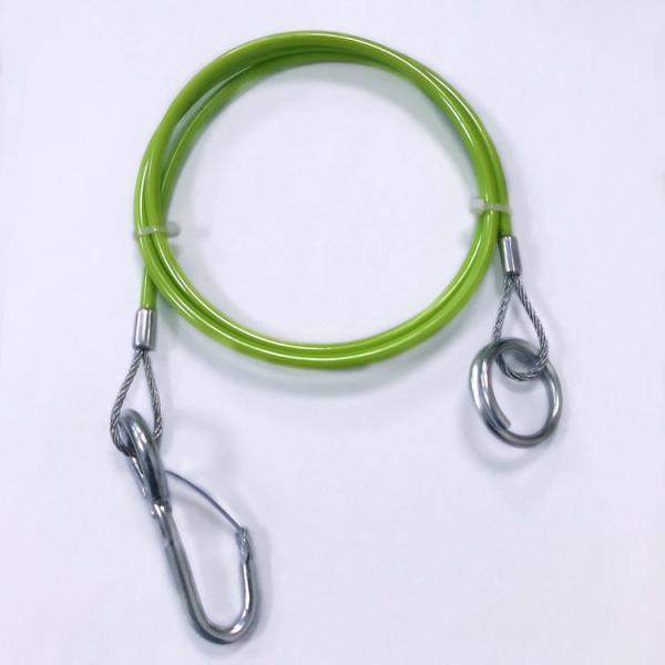 TPU PU PVC PA Coating Steel Wire Rope Sling Stainless Steel Wire Rope Safety Cable
