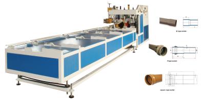 R Type Gasket Mould Plastic Pipe Belling Machine PLC Control Double Oven Heating