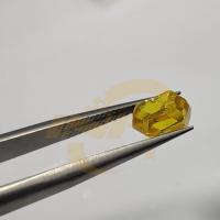 Diamante amarillo sin cortar Diamante crudo cultivado en laboratorio Diamante sintético para gemas