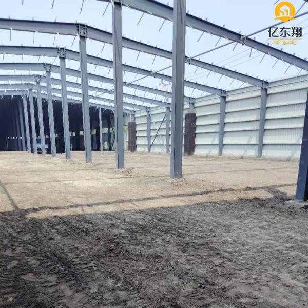 Customized Prefabricated Steel Structure Metal Building Workshops Plants Pole Barn Kits For Farm Shed Self-Storage Workshop