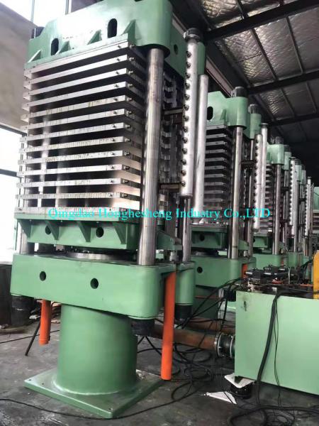 Four Layers EVA Foaming Vulcanizing Press Machine 1000*1400*4 mm