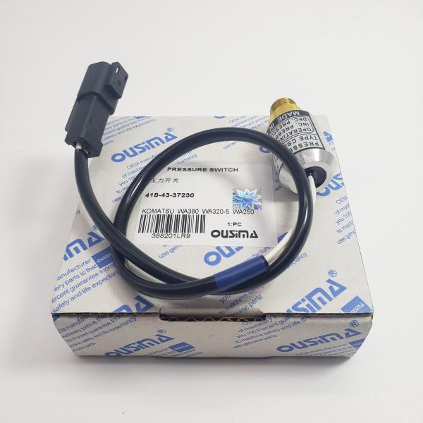 Pressure Switch 418-43-37230 for Komatsu Wheel Loader WA250 WA380 WA320-5