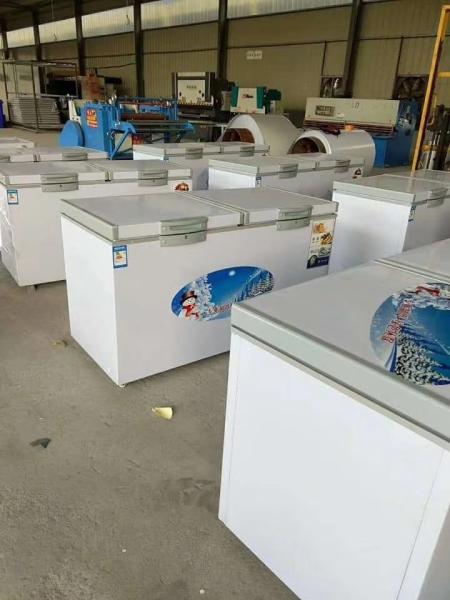 Commercial Upright Freezer Crooked Cold Cabinet