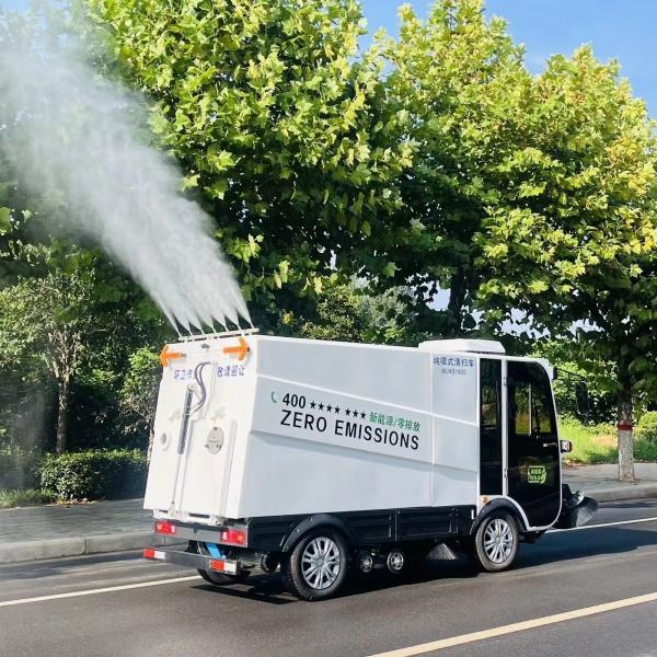 Vehículo de energía eléctrica pura con cero emisiones Barredora de succión pura