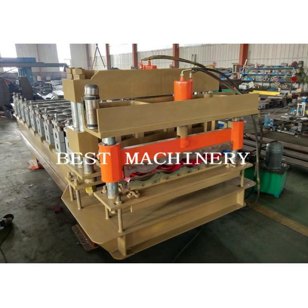 Крен штендера проводника застекленный толем кафельный формируя машину с 18 группами станции