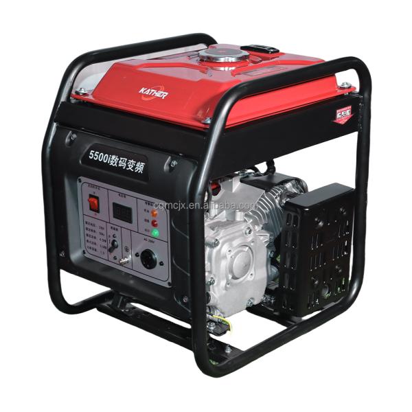 Recoil Open Frame Inverter Generator 5000w 3kva 5kva with and Rated Current of 12V/5A