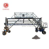 Máquina de fabricação de revestimento de composto de película para esterco animal Resíduos alimentares Fertilizante orgânico