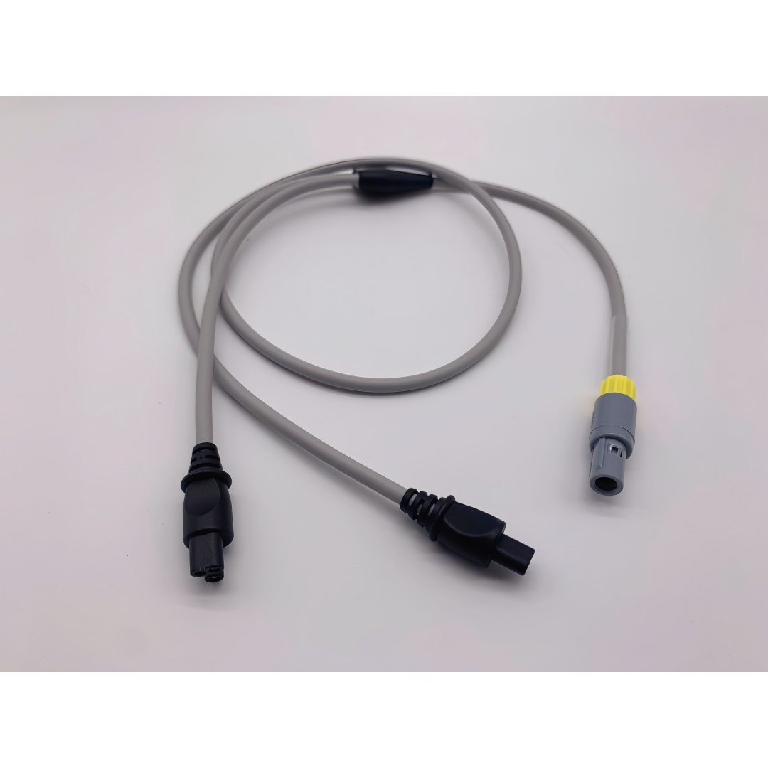 Dual Heated Wire Adapter Cable & Temperature Probe Cord for FI-SHER & Paykel MR850 869 Humidifier Circuit