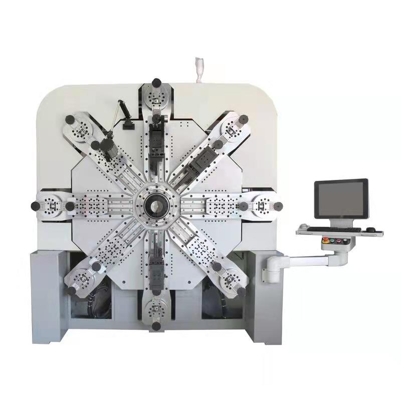 Пружина кручения расширения CNC 12 осей Camless разносторонняя формируя роторную гибочную машину провода