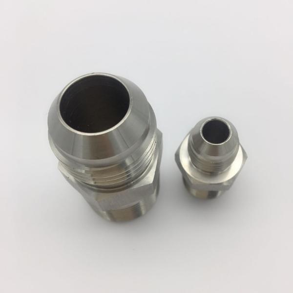 NPT 1/4 adaptador de aço inoxidável da mangueira
