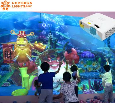 Touch Interactive Painting Games Projector System 3400 Lumens (Jogos de pintura interativos com toque)