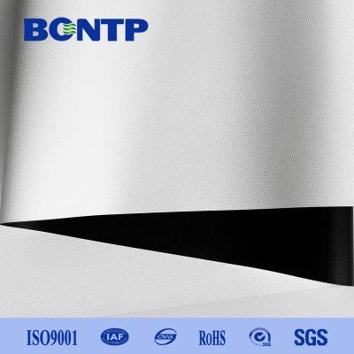 0.25mm White-Black Projection Film Projection Screen Fabric For Fix Frame Screen