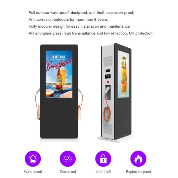Electric EV Car Charging Station With 43