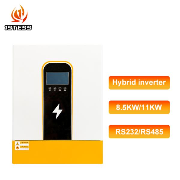 Onduleur solaire monophasé 8,5 kW 48 V batterie MPPT haute tension onde sinusoïdale pure avec sauvegarde PC