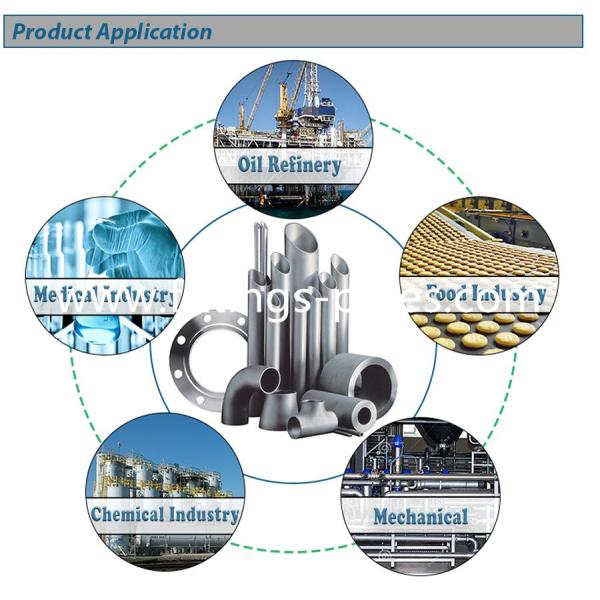 Sch80 Stainless Steel Pipe Fittings Elbow 90 Degree ASTM WP304